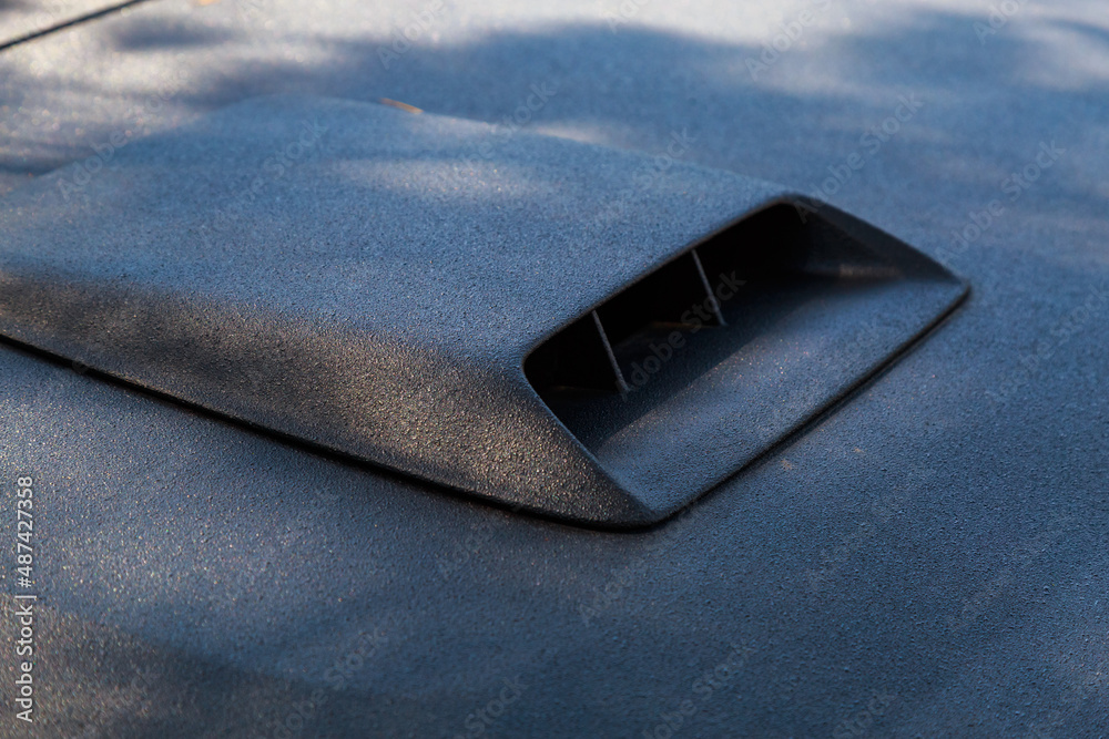 Car air intake. Background with copy space for text Stock Photo | Adobe