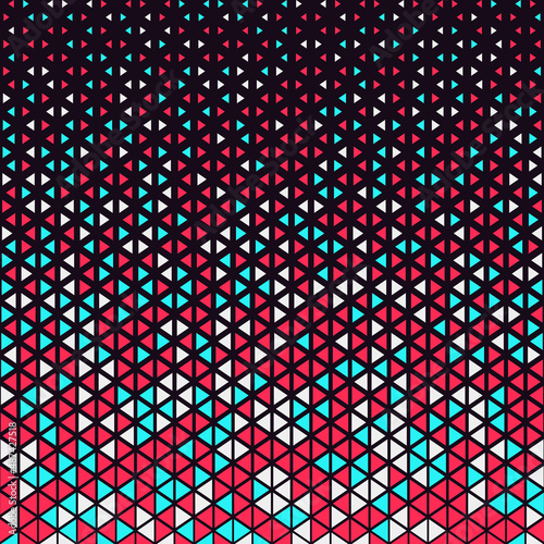 Geometric background. Concept social media. Abstract colorful wallpaper. Disco party decor.