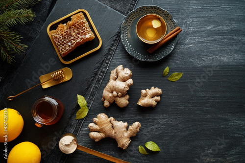 Ginger, fresh, raw and pure immunity booster
