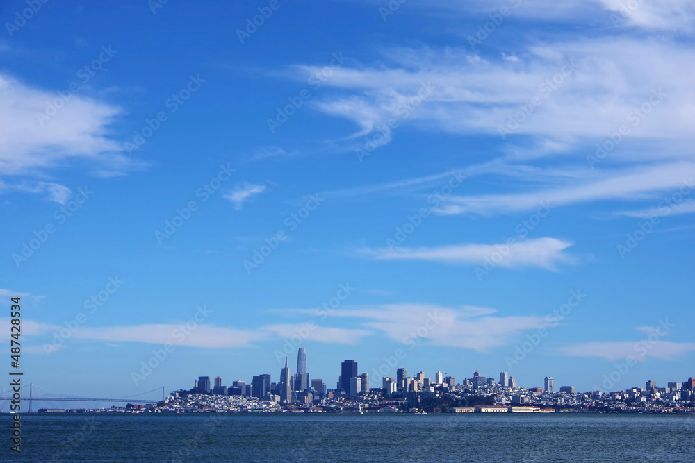 Go to Page
|Prev12345...11Next
San Francisco skyline under blue sky with some clouds in early August of 2021