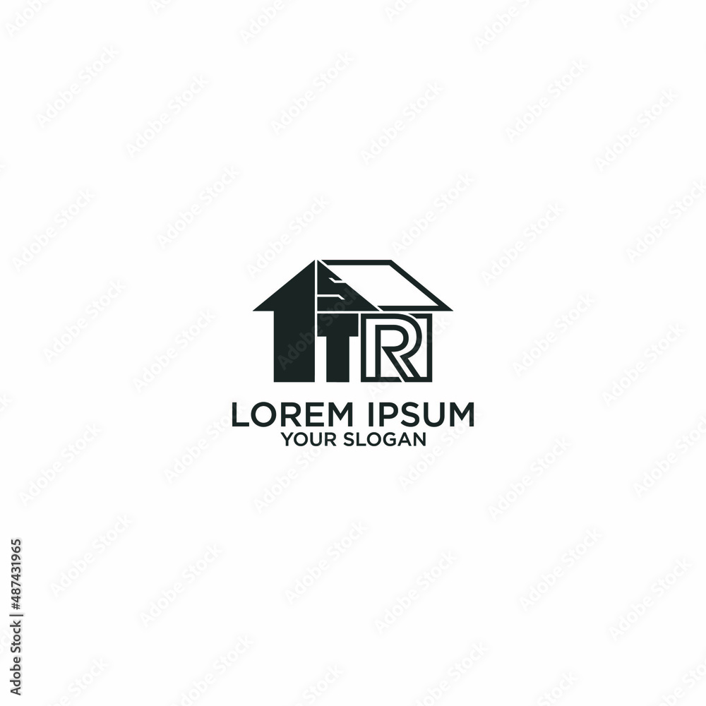 logo design with house theme logo design with house theme