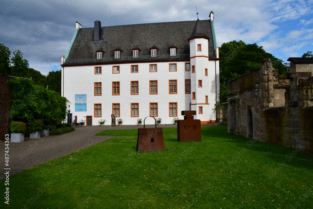 Koblenz; Germany- august 11 2021 : Ludwig museum