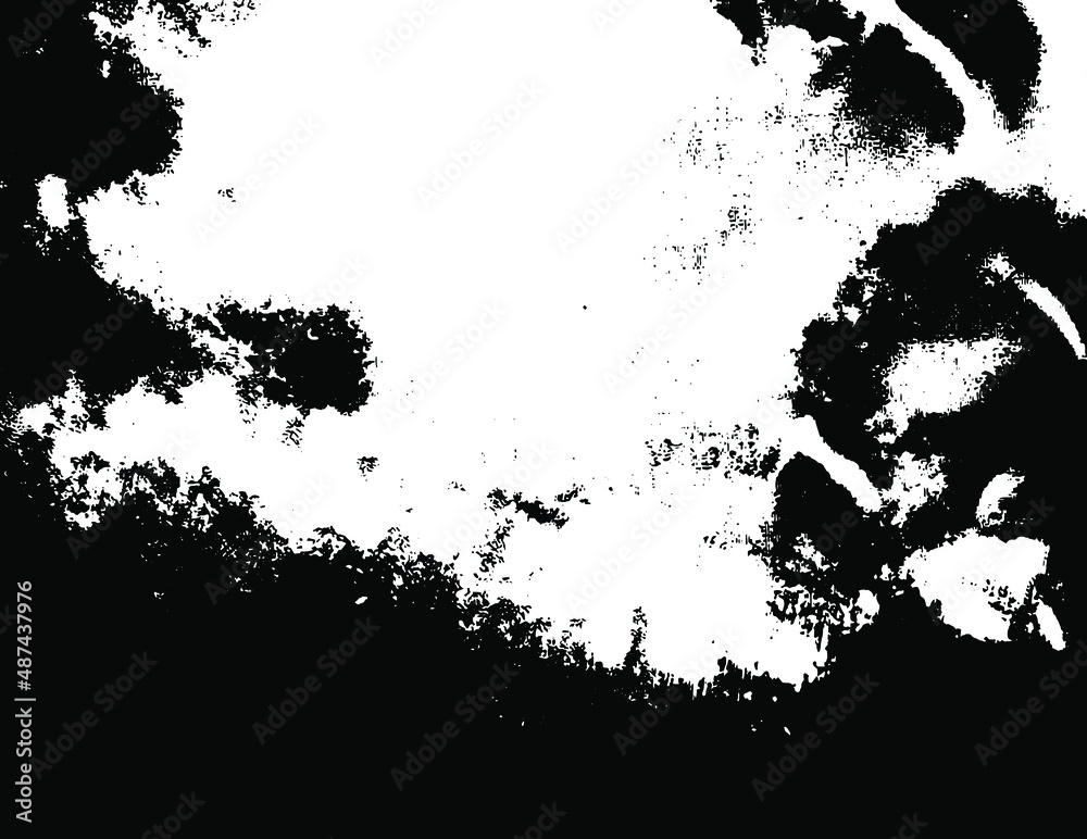 Obraz premium Rustic grunge vector texture with grain and stains. Abstract noise background. Weathered surface. Dirty and damaged. Detailed rough backdrop. Vector graphic illustration with transparent white. EPS10.
