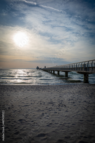 Wallpaper Mural at the end of the pier of Groemitz there is the diving gondola Torontodigital.ca