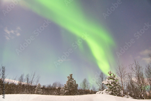 Nordlichter in der Arktis