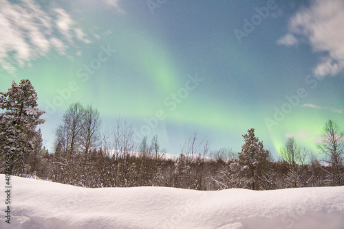 Nordlichter in der Arktis