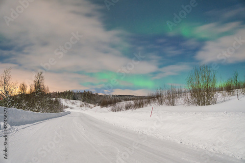 Nordlichter in der Arktis