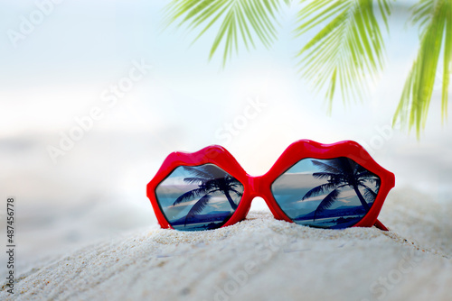 summer holidays relax tropical background photo