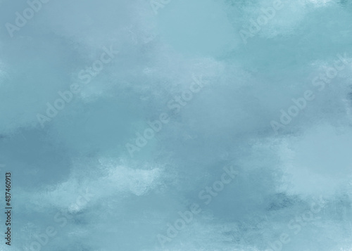 Blue digital watercolor background for your design
