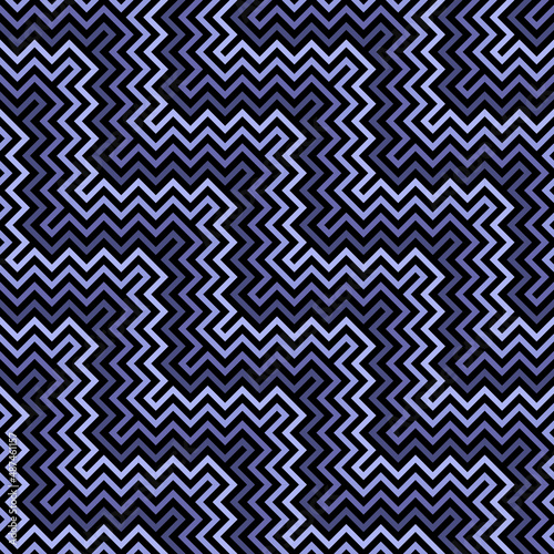 Seamless ethnic vector pattern with chevron. Modern very peri diagonal zigzag black background. graphic design, fabric, packaging paper, print