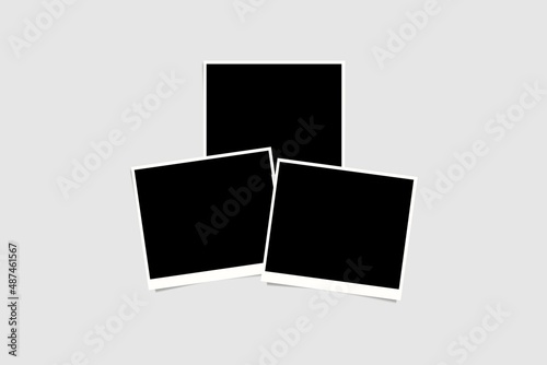 Blank Photo Frame for Mockup