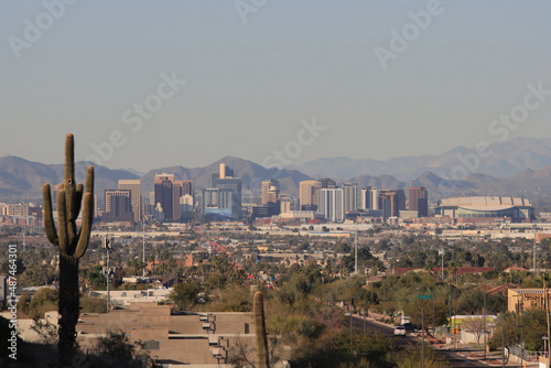 Downtown Skyline in Phoenix, Arizona, USA