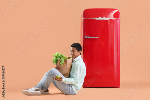 African-American man with b...