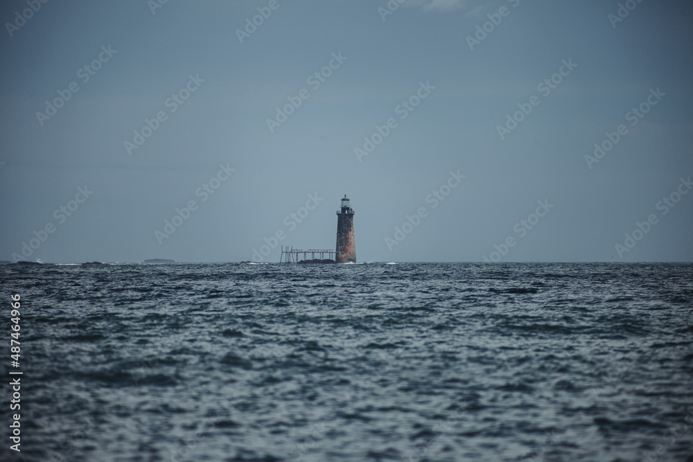 Lighthouse at sea