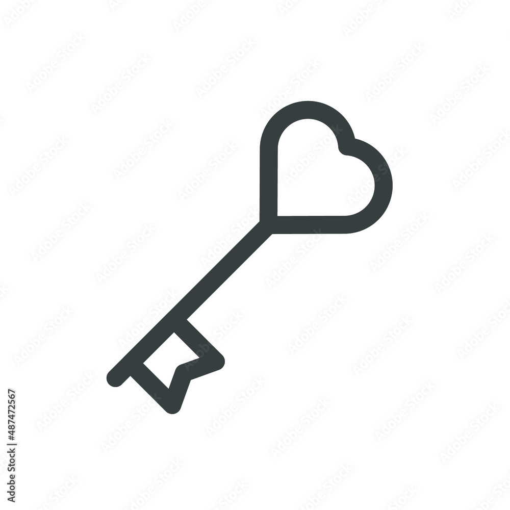 a Key with Heart a Key with Heart