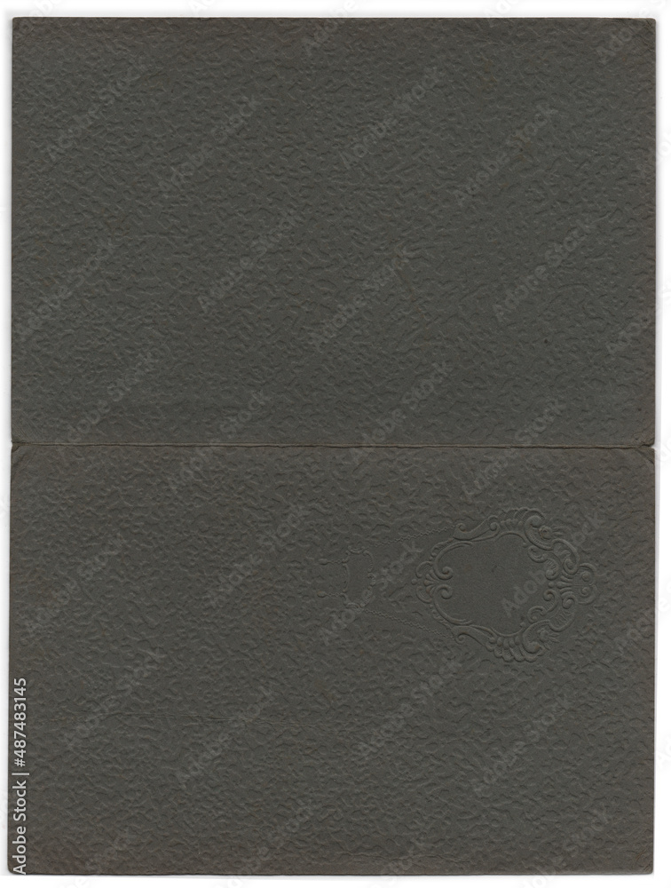 Fototapeta premium green vintage old card paper