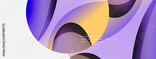 Original graphic wallpaper. Essential complex background. Movement concept composition vector illustration for wallpaper banner background or landing page