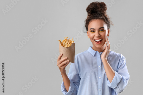 Young African-American woma...