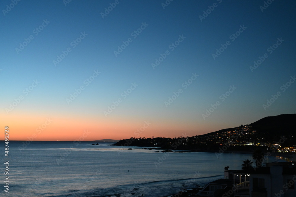 Sunset Laguna Beach Ocean 
