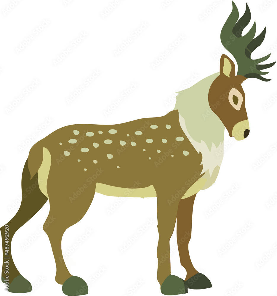 deer,cartoon,animal,horns,pet