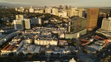 Century City & Westwood in Los Angeles California Drone Aerial 4K Footage