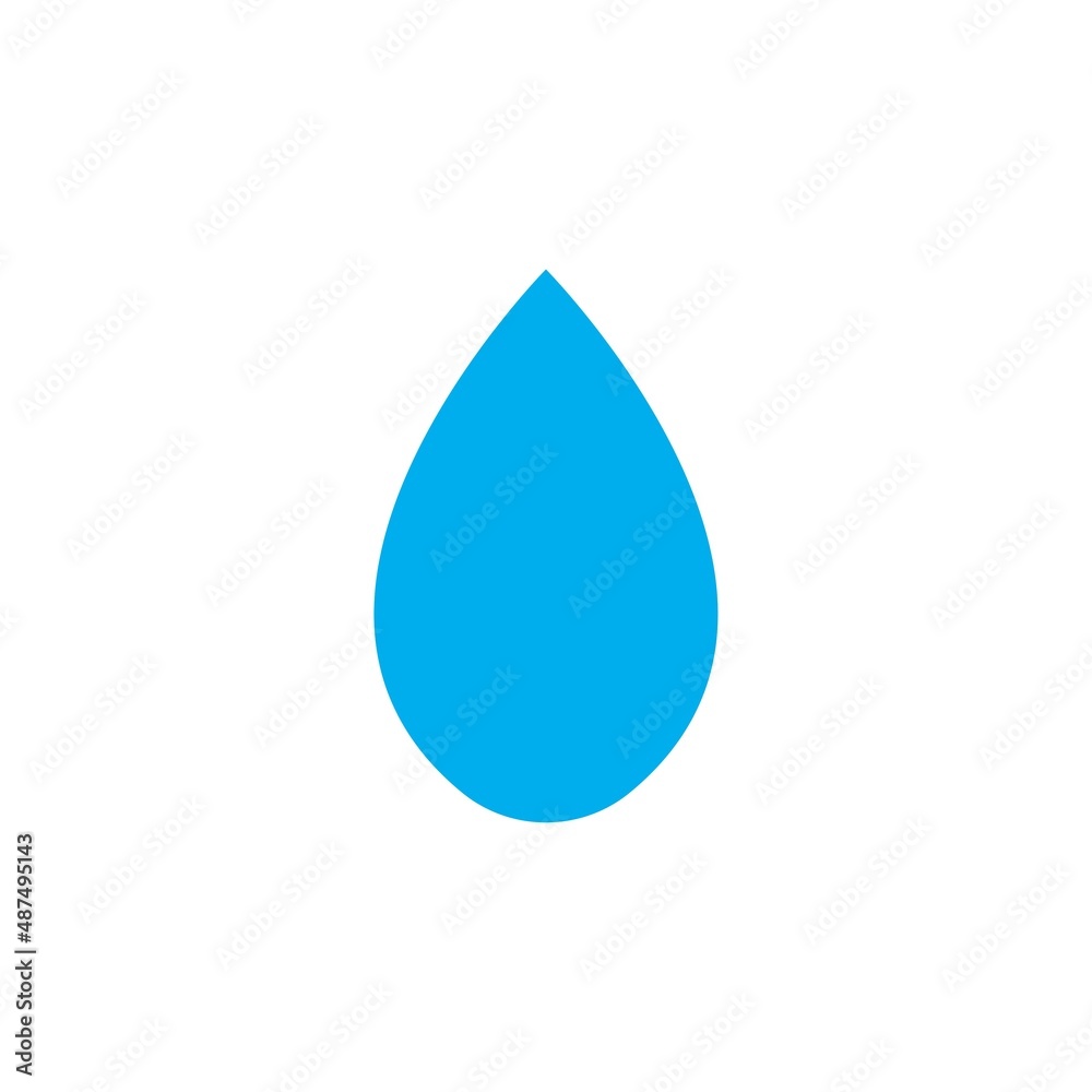 Water drop Logo Template vector