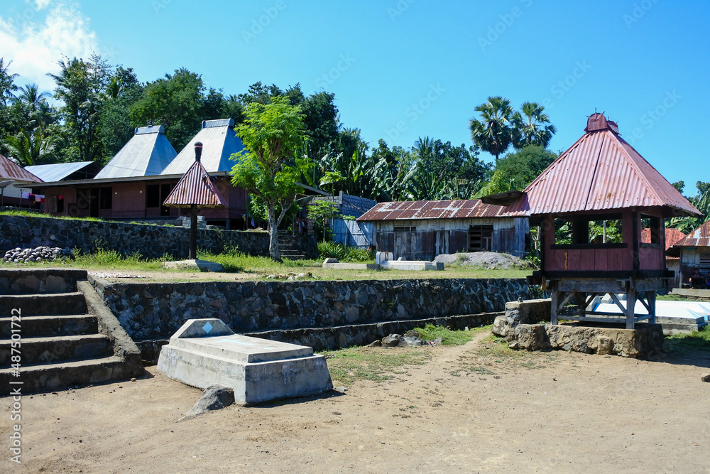 traditional village in flores indonesia traditional village in flores indonesia