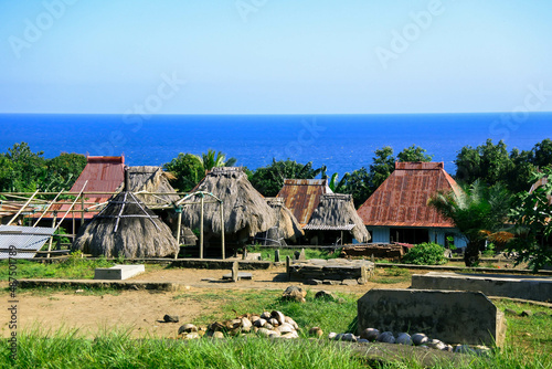 traditional village near the sea