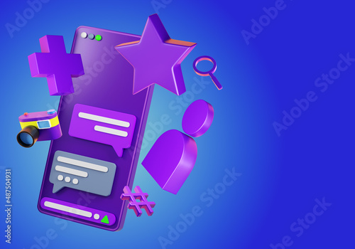 Social networks application...