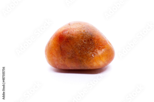 Color Color spectrum of semiprecious gemstone, isolated background
