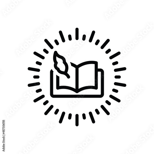 Black line icon for classics