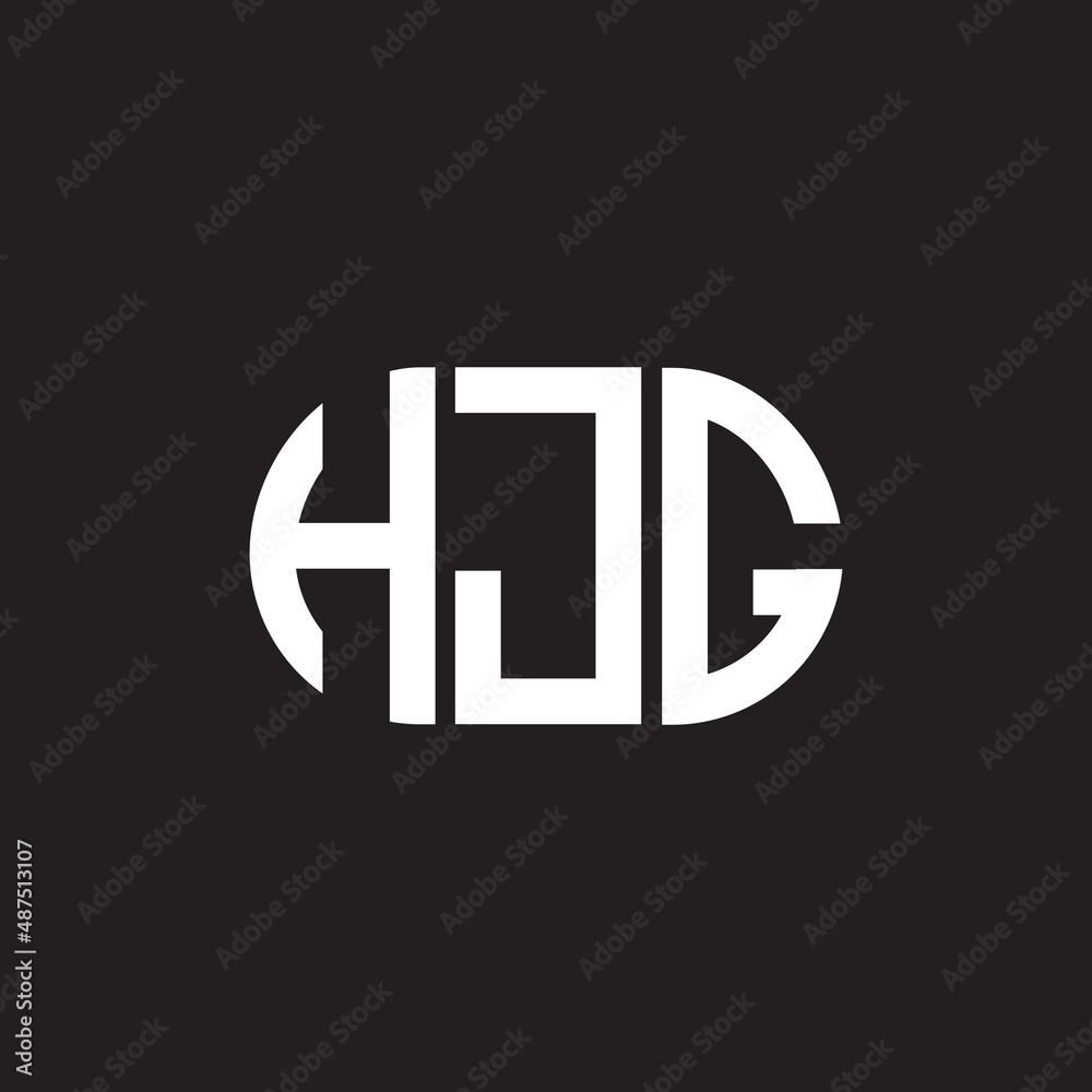 HJG letter logo design on black background. HJG creative initials letter logo concept. HJG letter design. HJG letter logo design on black background. HJG creative initials letter logo concept. HJG letter design.