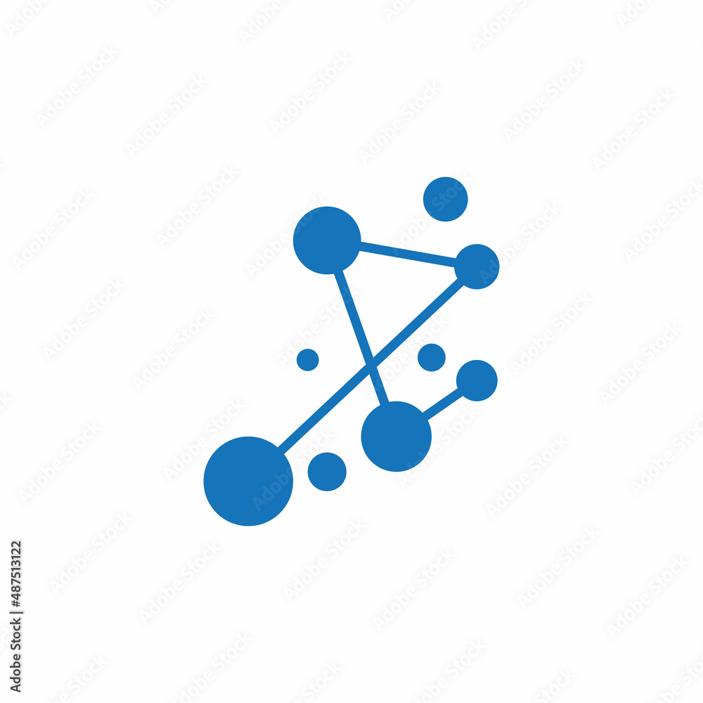 Molecule symbol logo template vector illustration design Molecule symbol logo template vector illustration design