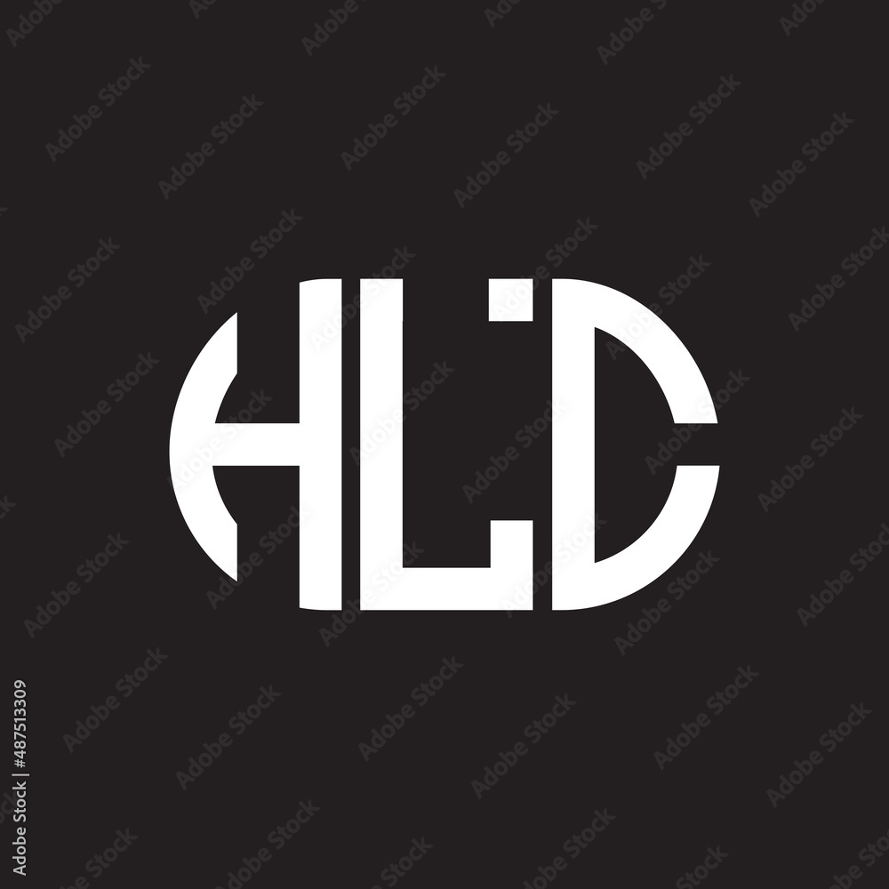 HLC letter logo design on black background. HLC creative initials letter logo concept. HLC letter design. HLC letter logo design on black background. HLC creative initials letter logo concept. HLC letter design.