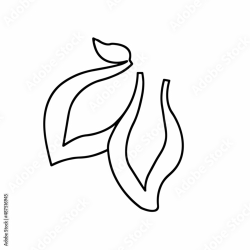 Patterned curls close-up on a white background. Fragments of vector graphics. Material for creating jewelry and seamless designs.