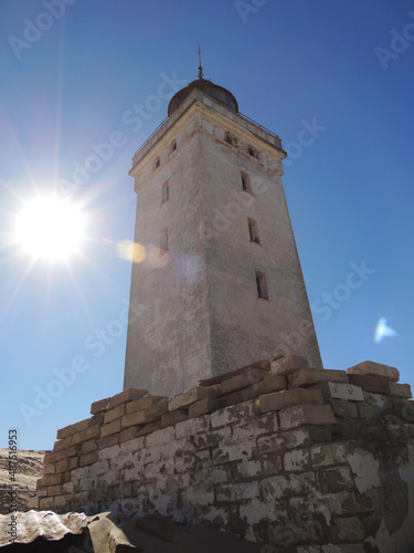 Lost Place - Leuchtturm Rubjerg Knude im Gegenlicht