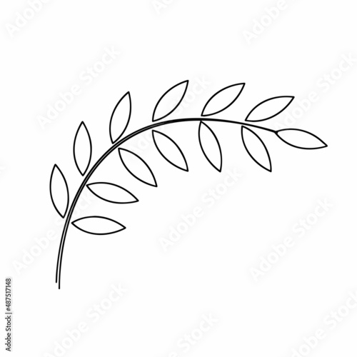 Patterned curls close-up on a white background. Fragments of vector graphics. Material for creating jewelry and seamless designs.
