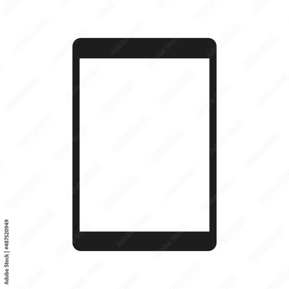 Tablet. Vector image. Tablet. Vector image.