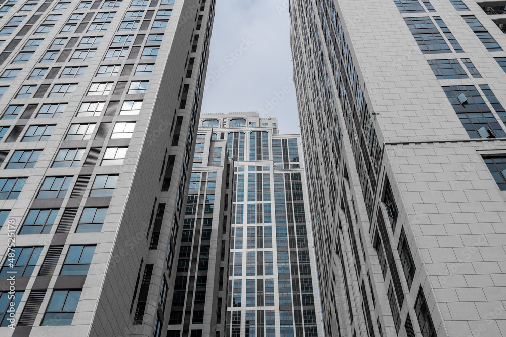 Business skyscraper buildings and sky View.high-rise office buildings in modern city. Business skyscraper buildings and sky View.high-rise office buildings in modern city.