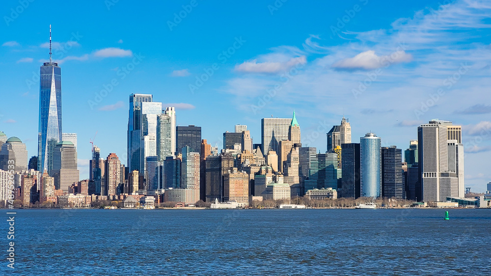 Fototapeta premium View of New York City from Brooklyn 