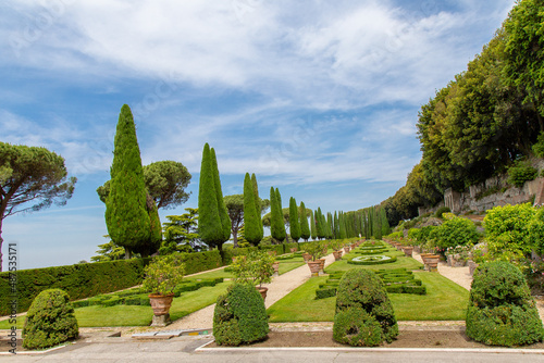 I giardini delle Ville Pontificie a Castel Gandolfo photo