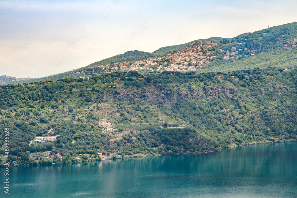 Castel Gandolfo e il Lago Albano