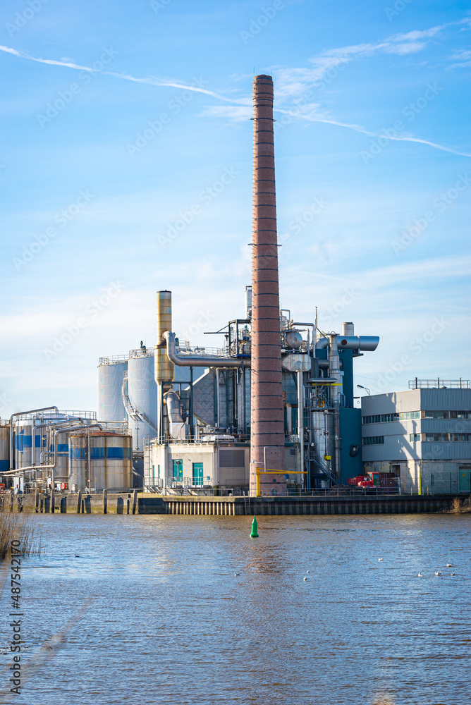 Fototapeta premium Former candle factory in candle and cheese city of Gouda, Holland