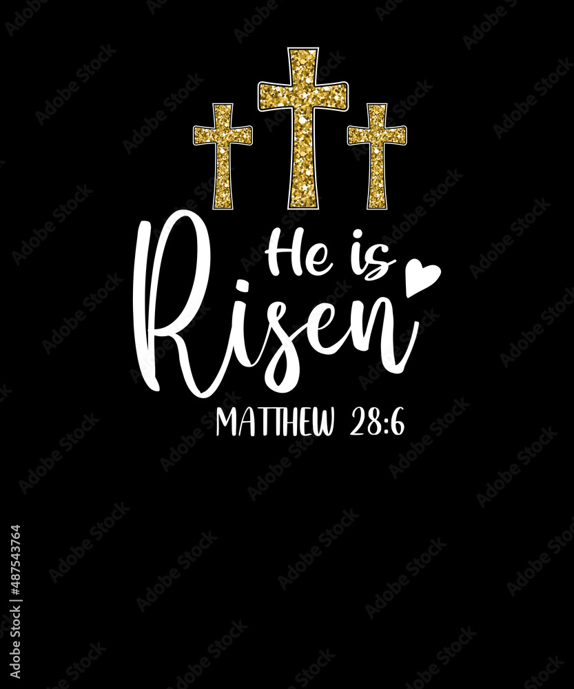He is Risen Easter believe shirt with Cross Christian T-shirt Design. Easter Day t-shirt design. He is Risen Easter believe shirt with Cross Christian T-shirt Design. Easter Day t-shirt design.