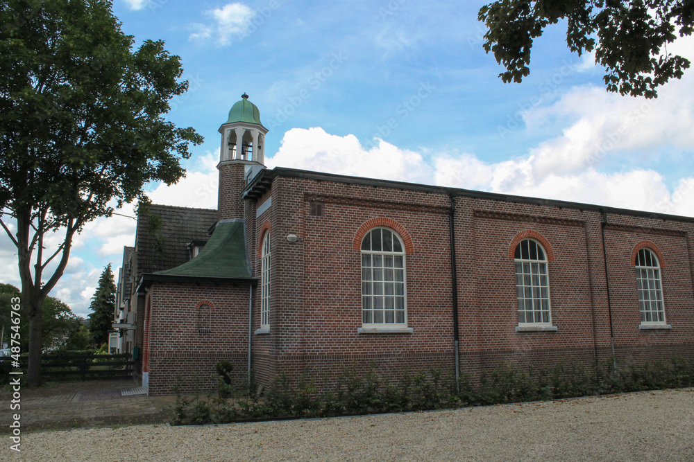 Church in the small town in Netherlands - beautiful Zeist