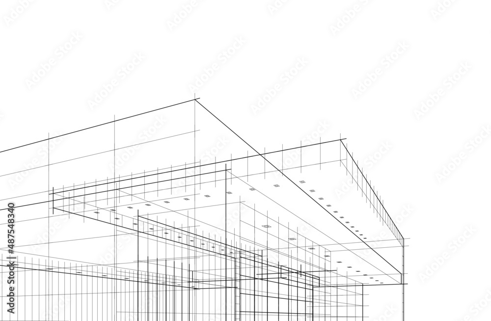 sketch of building sketch of building