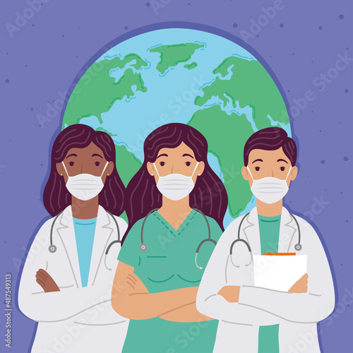 doctors and planet earth photo