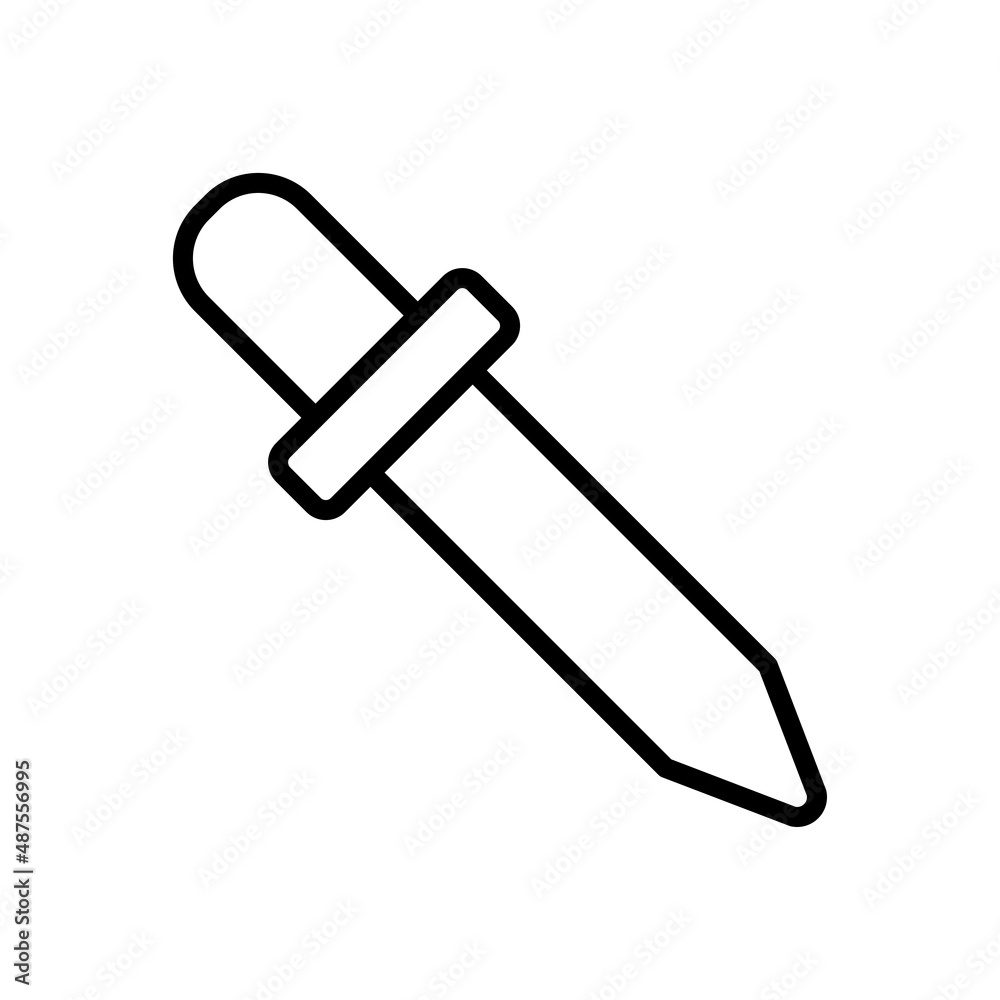 dropper icon vector design template simple and clean dropper icon vector design template simple and clean