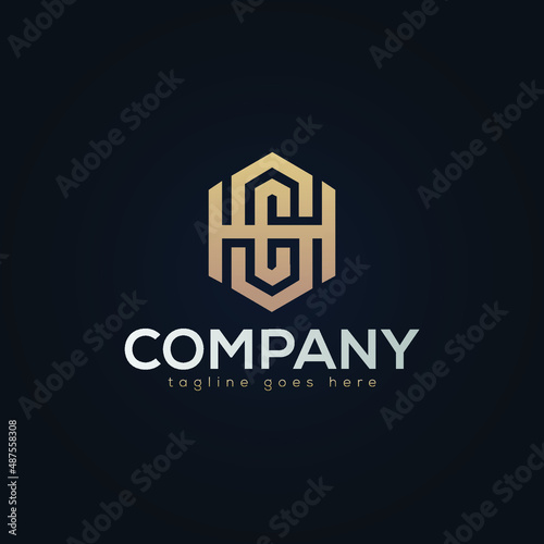 HSC Letter Monogram Logo Concept Design