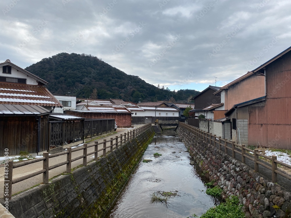 倉吉市打吹玉川伝統的建造物群保存地区　Kurayoshi,Tottori,Japan